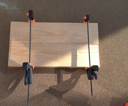 木製ハンガーラック(子供用)作ってみた
